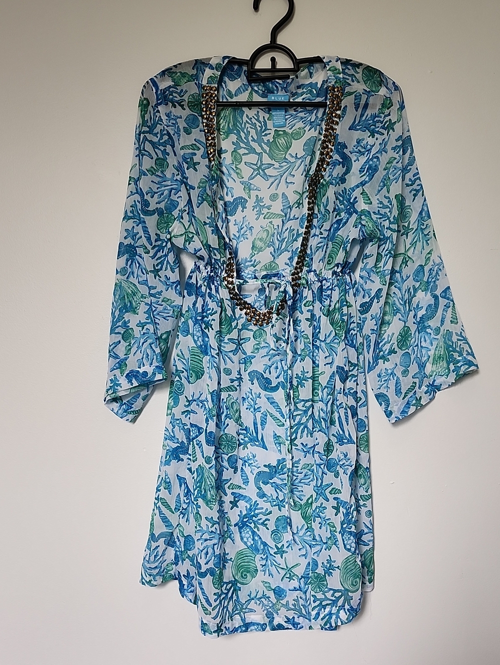 Blue Island Beach Cover-up